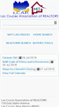 Mobile Screenshot of lascrucesassociationofrealtors.com